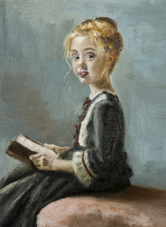 oil portrait painting André Romijn