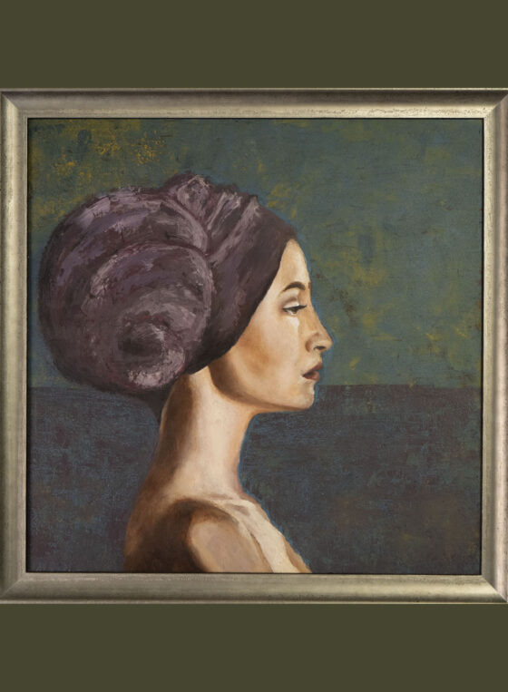 Gaia portrait by André Romijn Artist portrait painter