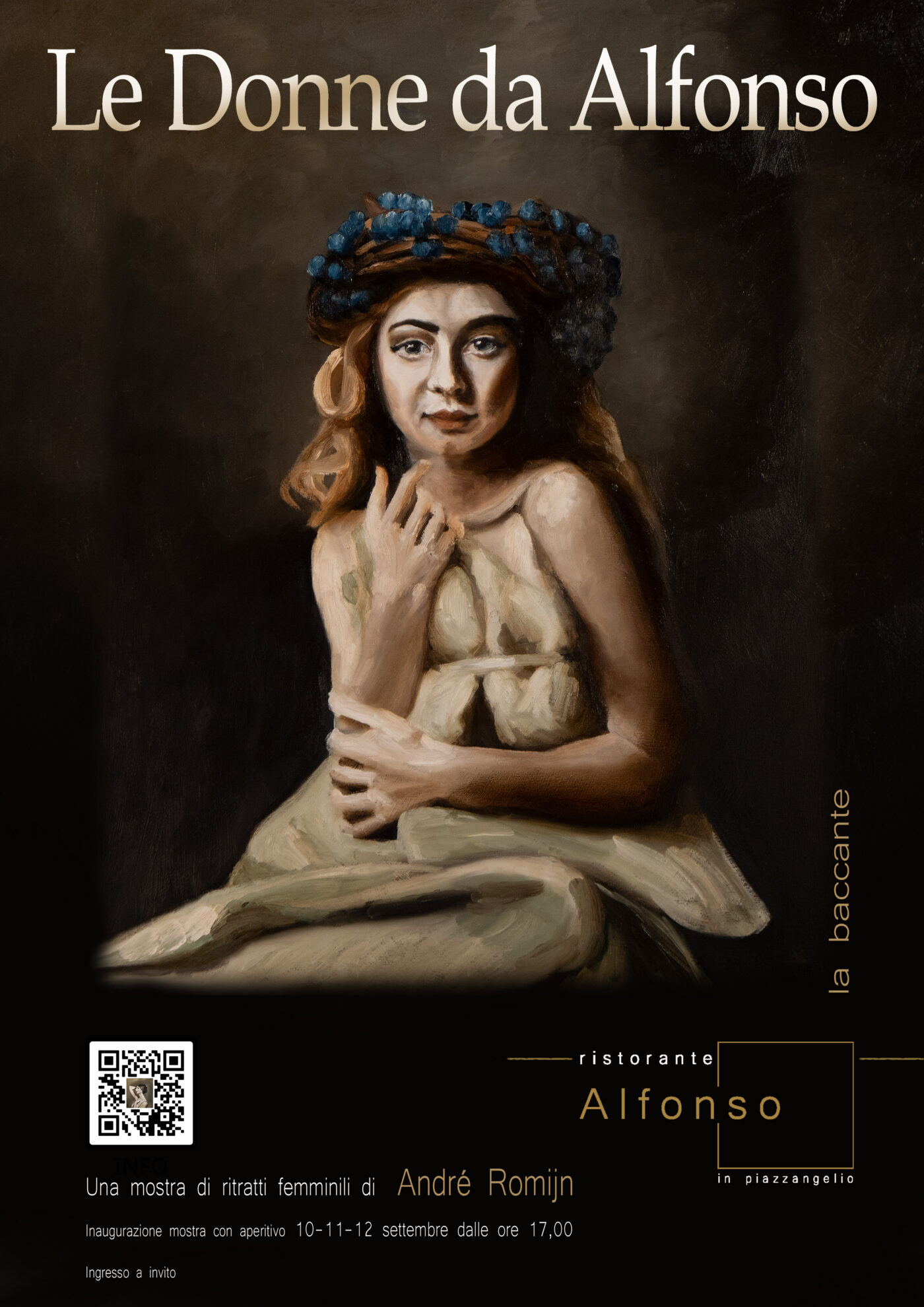 Le Donne ad Alfonso - una mostra di ritratti femminili' di André Romijn