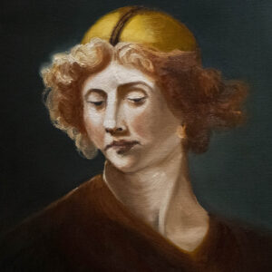 Head of an angel after Cortona by André Romijn Artist portrait