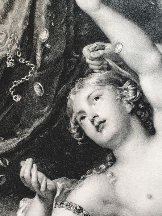 Danae naar Anthony van Dyck portret schilderij galerie