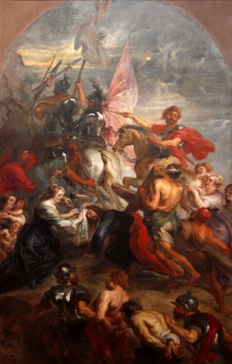 The original painting by Peter Paul Rubens