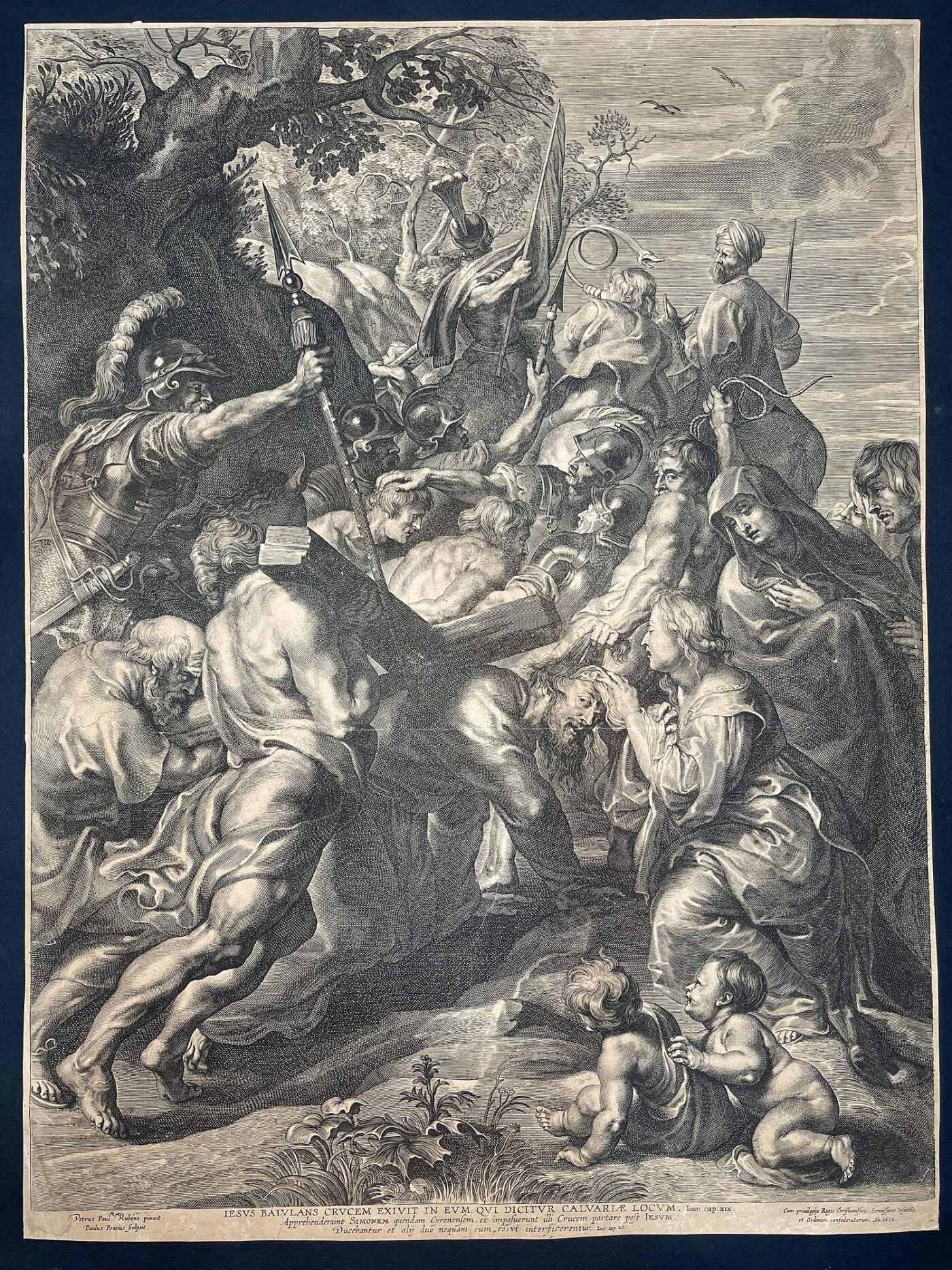 Etching Paulus Pontius after Peter Paul Rubens