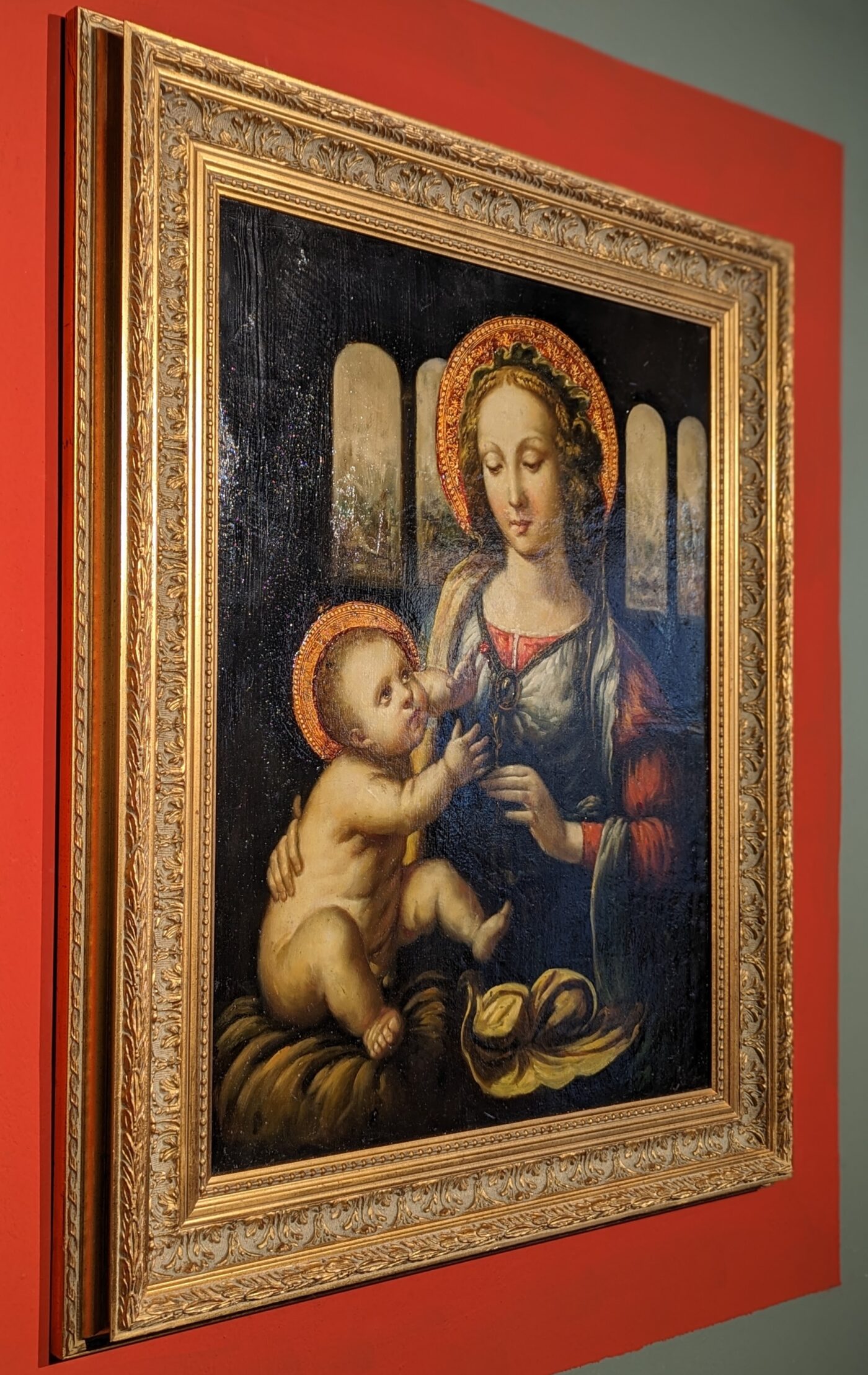 Madonna of the Carnation, after Leonardo da Vinci